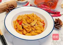 Illustration of how to make spicy and sour lotus root 14