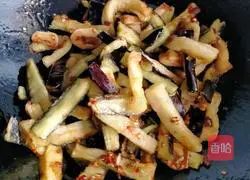 Illustration of how to make fish-flavored eggplant 8