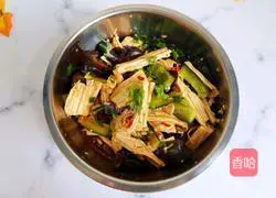 Illustration of how to make cold fungus and yuba 18