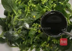 Illustration of steamed rapeseed moss 5