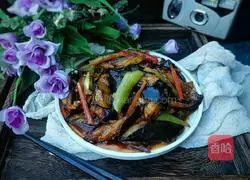 Braised Eggplant Recipe Illustration 13