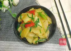 Illustration of how to make fried winter melon with peppers 9