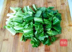 Illustration of how to make garlic cabbage 3