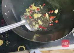 Illustration of stir-fried lettuce 4