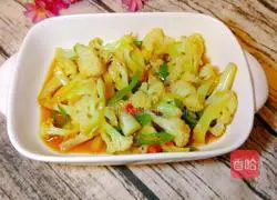 Illustration of Stir-fried Cauliflower 7