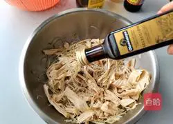 Illustration of how to make bean sprouts and yuba mixed with oil and vinegar sauce 5