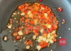 Illustration of how to make stir-fried radish sprouts 7