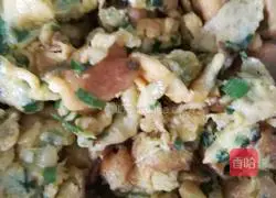 Illustration of how to make fried eggs with pickled vegetables 7