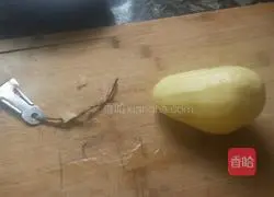 Illustration of how to make wolf tooth potatoes 2