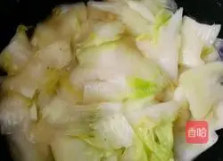 Illustration of how to make fried vermicelli with cabbage 7