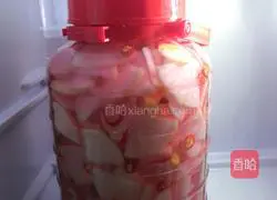 Illustration of how to make pickled radish, an appetizer that must be eaten all year round 6