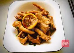 Lemon Chicken Feet Recipe Illustration 11