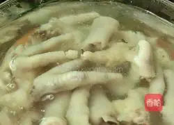  Illustration of how to soak chicken feet in citric acid 2