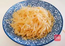 Illustration of making sauce-flavored potato shreds 8