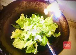 Illustration of how to make hand-shredded lotus vegetables 2