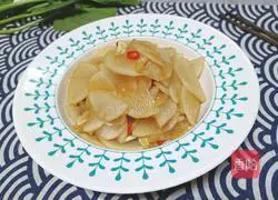 Illustration of how to make spicy and sour radish slices 8