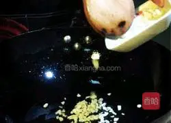 Illustration of how to cook broccoli with potato sticks 8