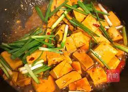 Spicy Illustration of how to cook tofu 10