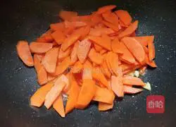 Illustration of how to make dried carrots and eggs 8