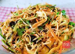 Illustrated recipe for reducing fat mixed vegetables 10