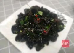 Illustration of how to make cold black fungus 7