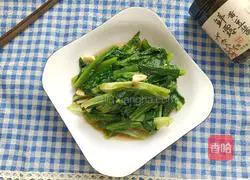 Illustration of how to make stir-fried lettuce 1