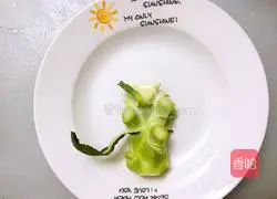 Illustration of how to make cold broccoli 4