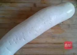 Stir-fried white radish Illustration of how to do it 1