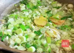 Illustration of how to make autumn healthy side dishes, radish sprouts and small tofu 7