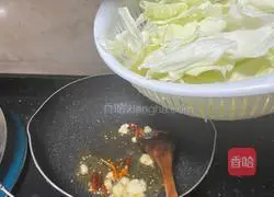 Illustration of how to make vinegar-made shredded cabbage 7