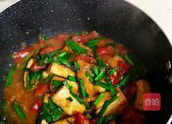 Illustration of how to make roasted tofu with cherry tomatoes 16