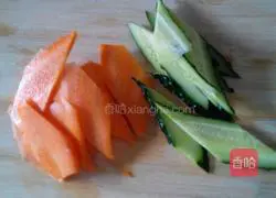 Illustration of how to make red oil yuba 2