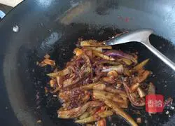 Illustration of how to make fish-flavored eggplant 6