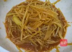 Hot and sour potato shreds recipe 7
