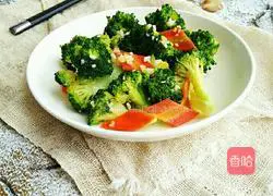 Illustration of how to make stir-fried broccoli 8