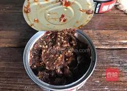 Mushroom sauce mixed with diced lotus root Practice illustration 5