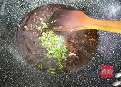 Illustration of how to make a plate of glutinous eggplant 8