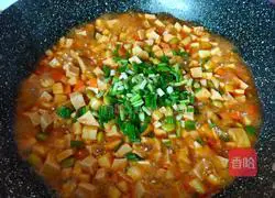 Illustration of how to make stir-fried tripe with edamame seeds 12