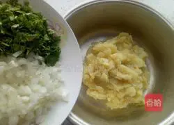 Illustration of how to make mashed potato rice buns 17