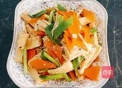 Cold Salad Illustration of how to make yuba 8