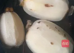 Illustration of how to make delicious sweet and sour lotus root bento 1