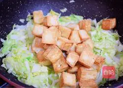 Chinese cabbage and tofu Practice illustration 8