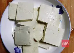 Illustration of how to make sweet and sour fried tofu 1