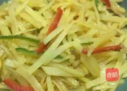 Illustration of how to make refreshing shredded potatoes 6