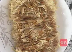 Illustration of how to make oil-dried tofu 8