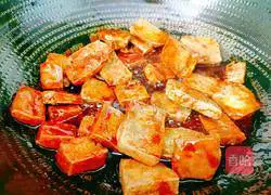 Illustration of making sweet and sour crispy tofu 11