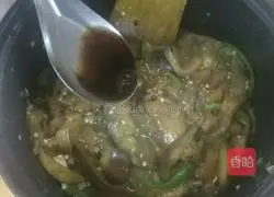 Illustration of how to make pepper and eggplant 11