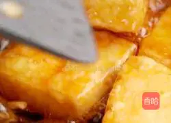 Illustration of how to make sweet tofu in sauce 5