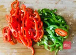 Illustration of how to make green pepper and king oyster mushrooms that are more delicious than meat 4