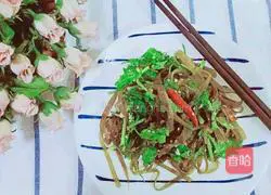 Illustration of how to make cold kelp shreds 11